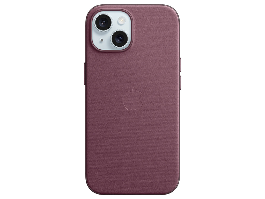 Apple Feingewebe Case iPhone 15 mit MagSafe (mulberry) Apple Feingewebe Case iPhone 15 mit MagSafe (mulberry)